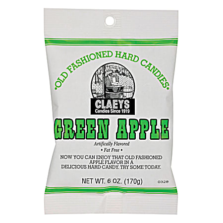6 oz Old Fashioned Green Apple Candy