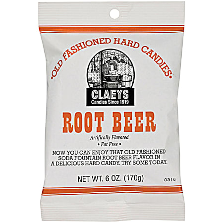 6 oz Root Beer Old Fashioned Hard Candy