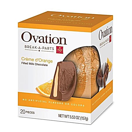 5.53 oz Milk Chocolate Orange Break-A-Parts