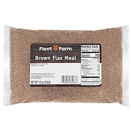 12 oz Brown Flax Meal