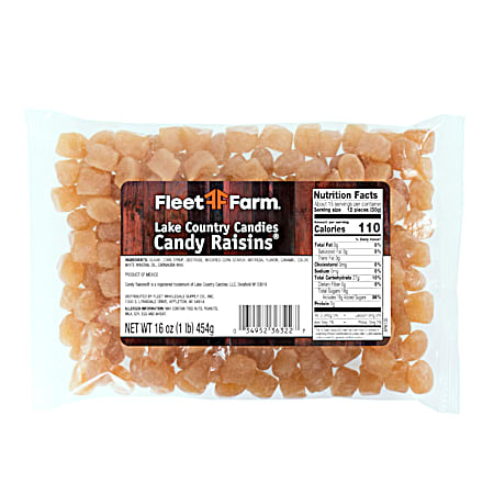 Fleet Farm 1 lb Candy Raisins
