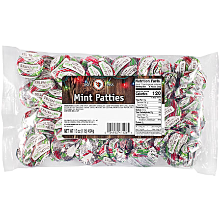 16 oz Pearson's Red & Green Mint Patties