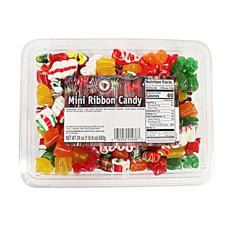 24 oz Mini Ribbon Candy