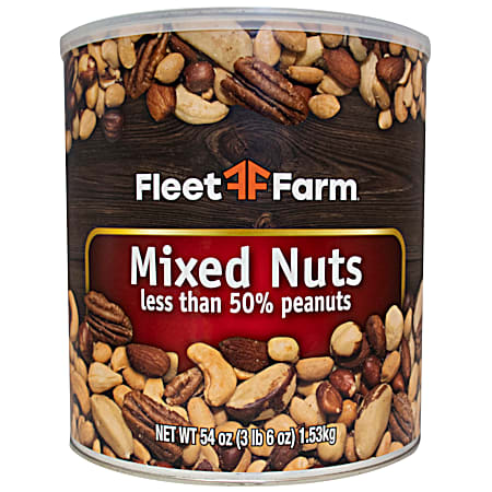 54 oz Mixed Nuts w/ Peanuts