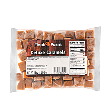 16 oz Deluxe Caramels