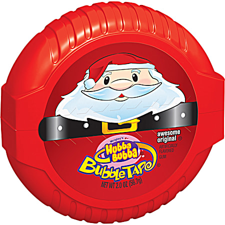 2 oz Wrigley Hubba Bubba Xmas Bubble Tape