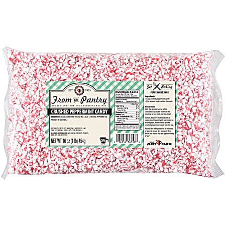 16 oz Crushed Peppermint Candy