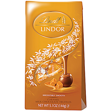 Lindor 5.1 oz Caramel Milk Chocolate Truffles