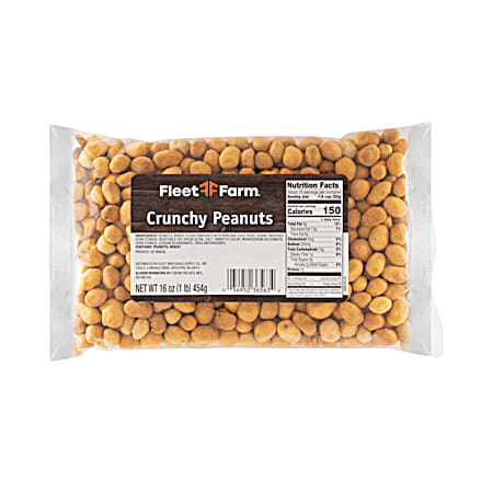 16 oz Crunchy Peanuts