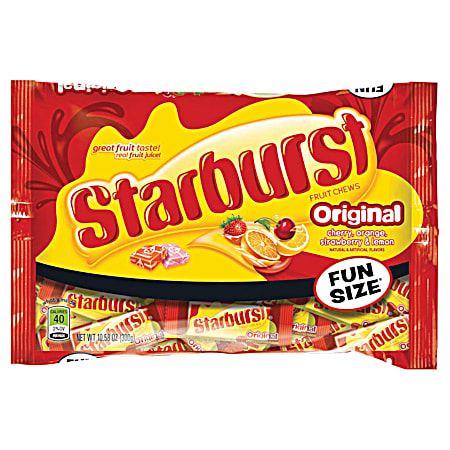 10.58-oz Wrigley Starburst Original Fun Size Fruit Chews