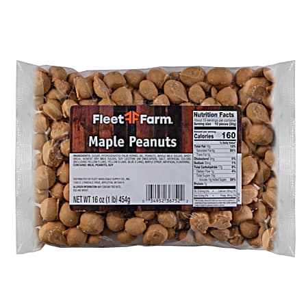 16 oz Maple Peanuts
