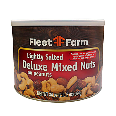 Lightly Salted Deluxe Mixed Nuts (No Peanuts)