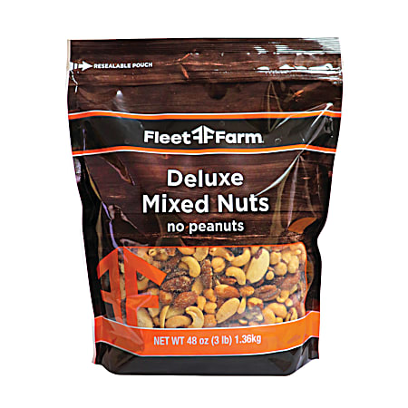 48 oz Deluxe Mixed Nuts (No Peanuts)