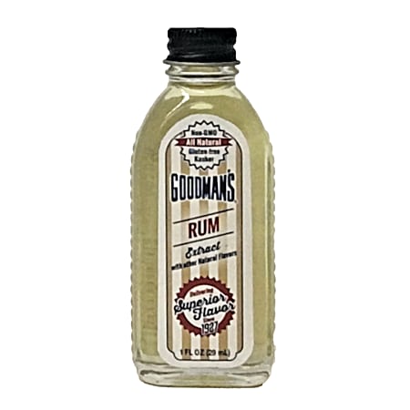 Goodman's 1 oz Rum Flavored Extract