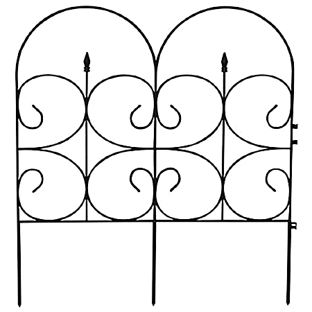 Black Ornamental Victorian Gate Fencing