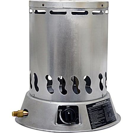 Mr. Heater 25,000 BTU Silver Propane Convection Heater