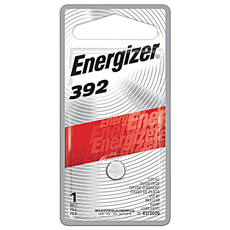 392 Silver Oxide Button Cell Battery - 1 Pk