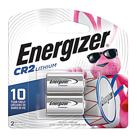 Energizer CR2 Batteries - 2 Pk