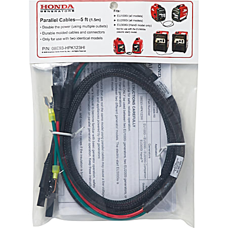 Honda 5 ft Durable Molded Generator Parallel Cable Kit
