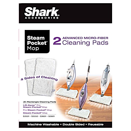 Steam Pocket 2 Pk. Mop Cleaning Pads