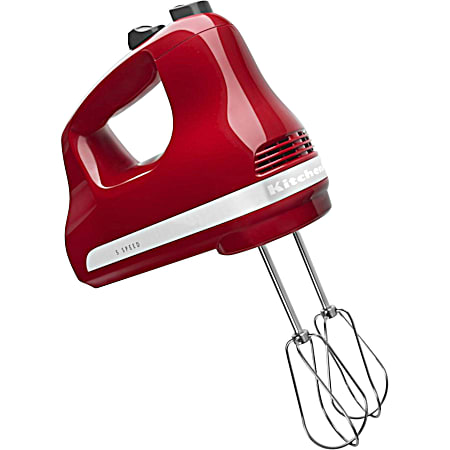 KitchenAid Ultra Power 5-Speed Empire Red Hand Mixer