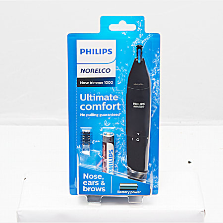 Norelco Ultimate Comfort Nose Trimmer 1000 Battery Powered NT1605/60