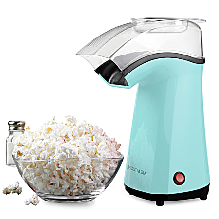 Nostalgia Electrics Air-Pop 16 cup Aqua Popcorn Maker