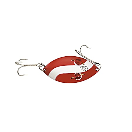 Wiggler Red Eye Spoon - Red/White