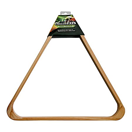 Wood Triangle Billard Ball Rack