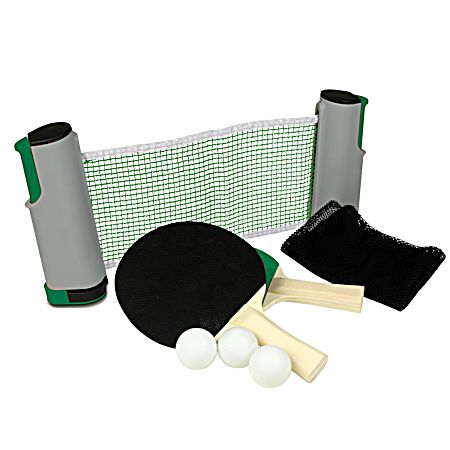 Play Anywhere Net Table Tennis Set
