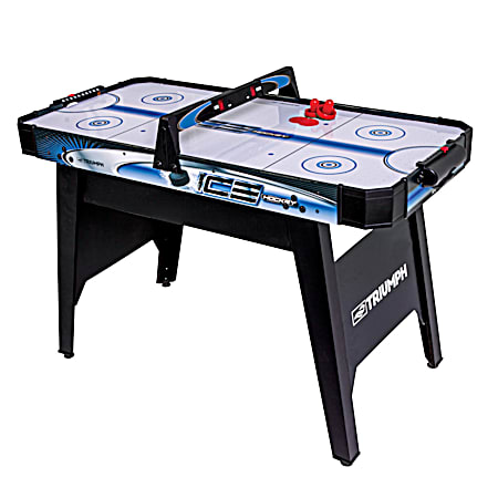 48 in Ice Air Powered Hockey Table w/ Overhead Electronic Scoring