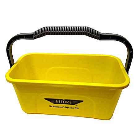 Ettore 3 gal Yellow Window Washing Bucket