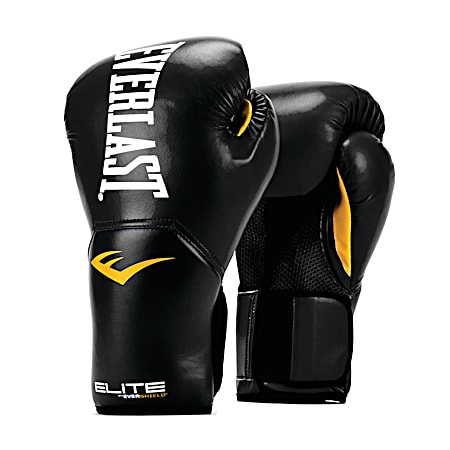 Everlast Black Pro Style Elite Training Gloves