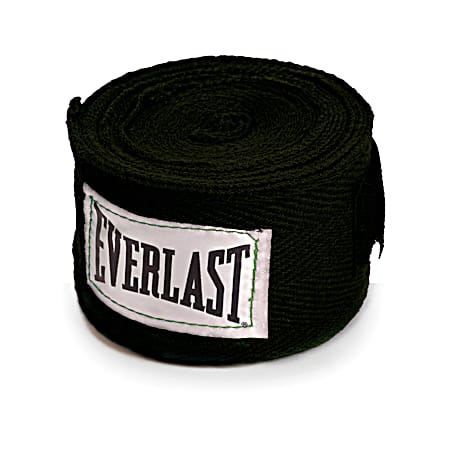 Everlast Black 120 in Hand Wraps