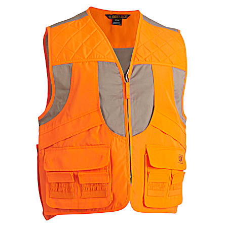 Adult Blaze Orange & Tan Sharpshooter Vest
