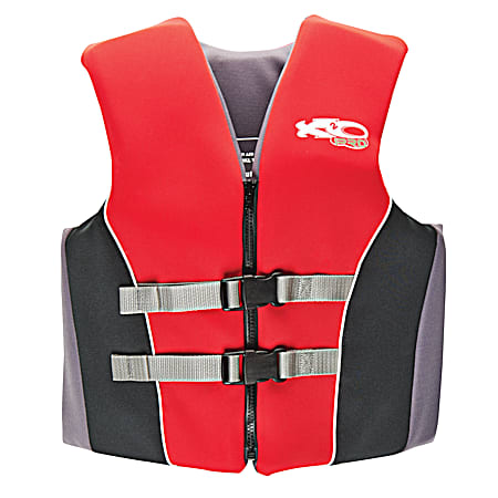 Youth Red Ecoprene Life Vest