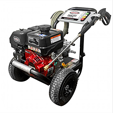 MegaShot MS61084 3400 PSI 2.5 GPM Cold Water Gas Pressure Washer Powered by KOHLER SH265