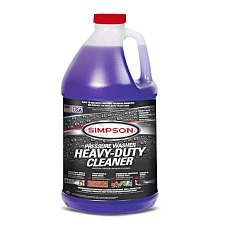 1 gal Purple Pressure Washer Heavy-Duty Cleaner
