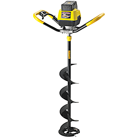 E6 Lightning Electric Powered Ice Drill - Yellow/Black