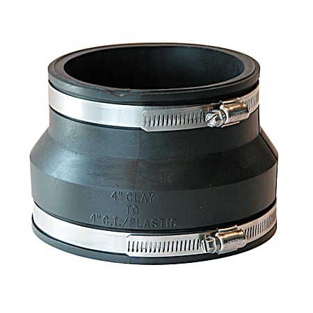 PlumbQwik by Fernco Stock Coupling - 102-44