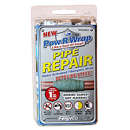 PlumbQwik by Fernco Pow-R Wrap Pipe Repair