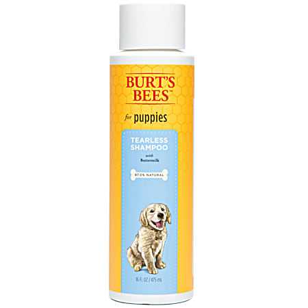 Burt's Bees 16 oz Tearless Puppy Shampoo w/ Buttermilk