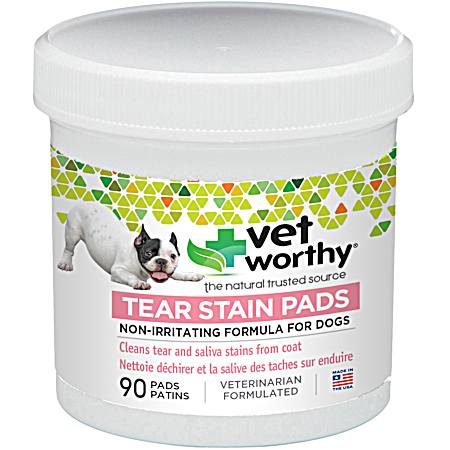 Tear Stain Pads for Dogs - 90 Ct