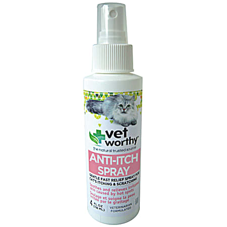 4 oz Anti-Itch Spray for Cats