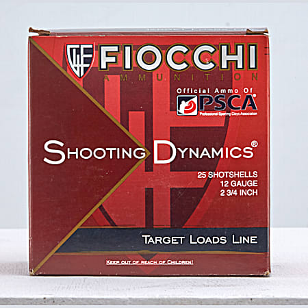 Shooting Dynamics Target Loads - 25-Rounds