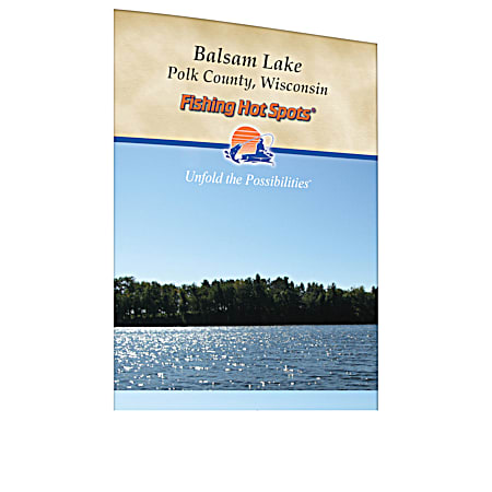Fishing Hot Spots Balsam Lake Map
