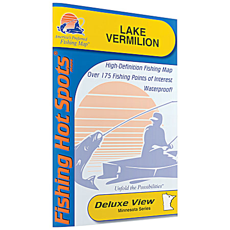 Fishing Hot Spots Lake Vermilion Map