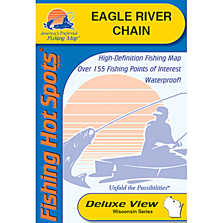 Fishing Hot Spots Eagle River Chain Map