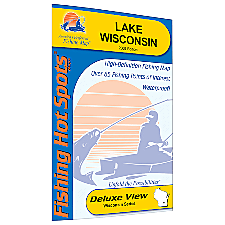 Fishing Hot Spots Lake Wisconsin Map