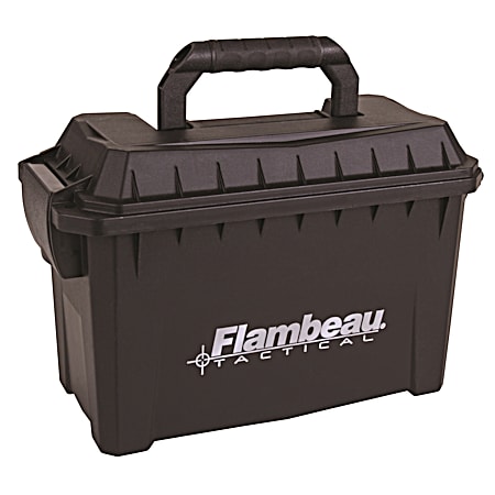 Black Compact Tactical Ammo Can